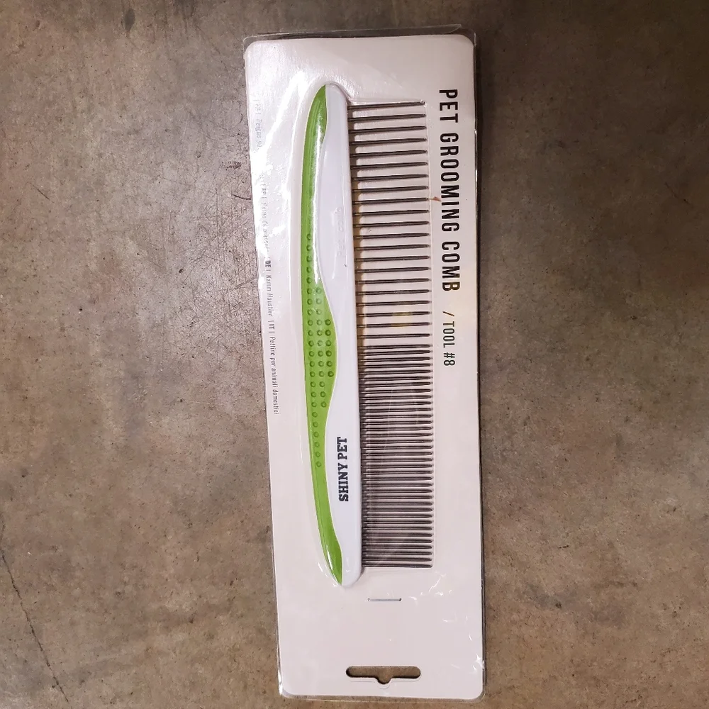 Pet grooming comb